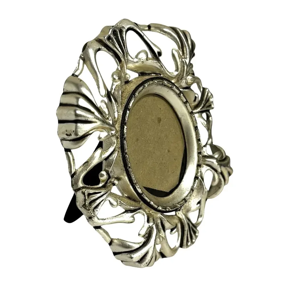 Vintage silver tone